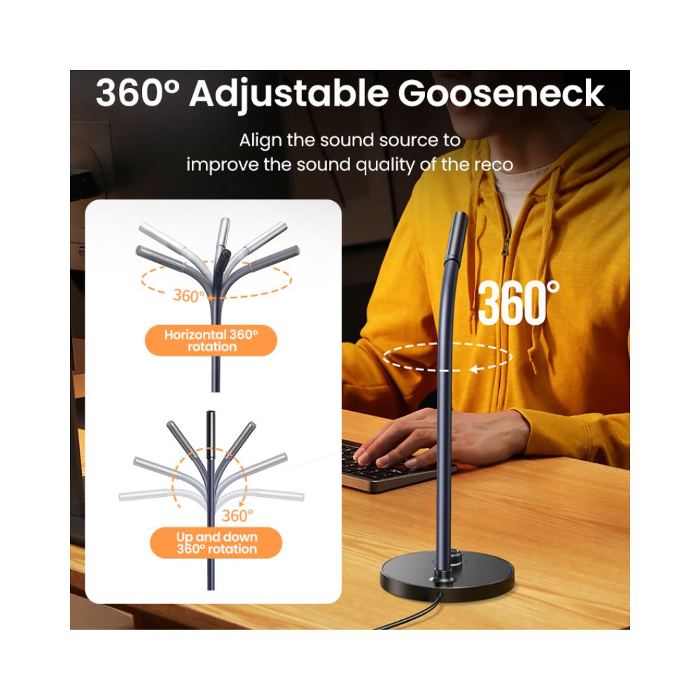 Ugreen 90416 Desktop USB Microphone Ugreen 90416 Desktop USB Microphone